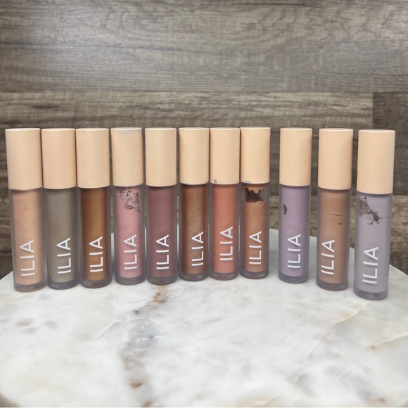ILIA Liquid Powder Eye Shadow Tint Chromatic Eye Tint & Matte Eye Tint Set of 11